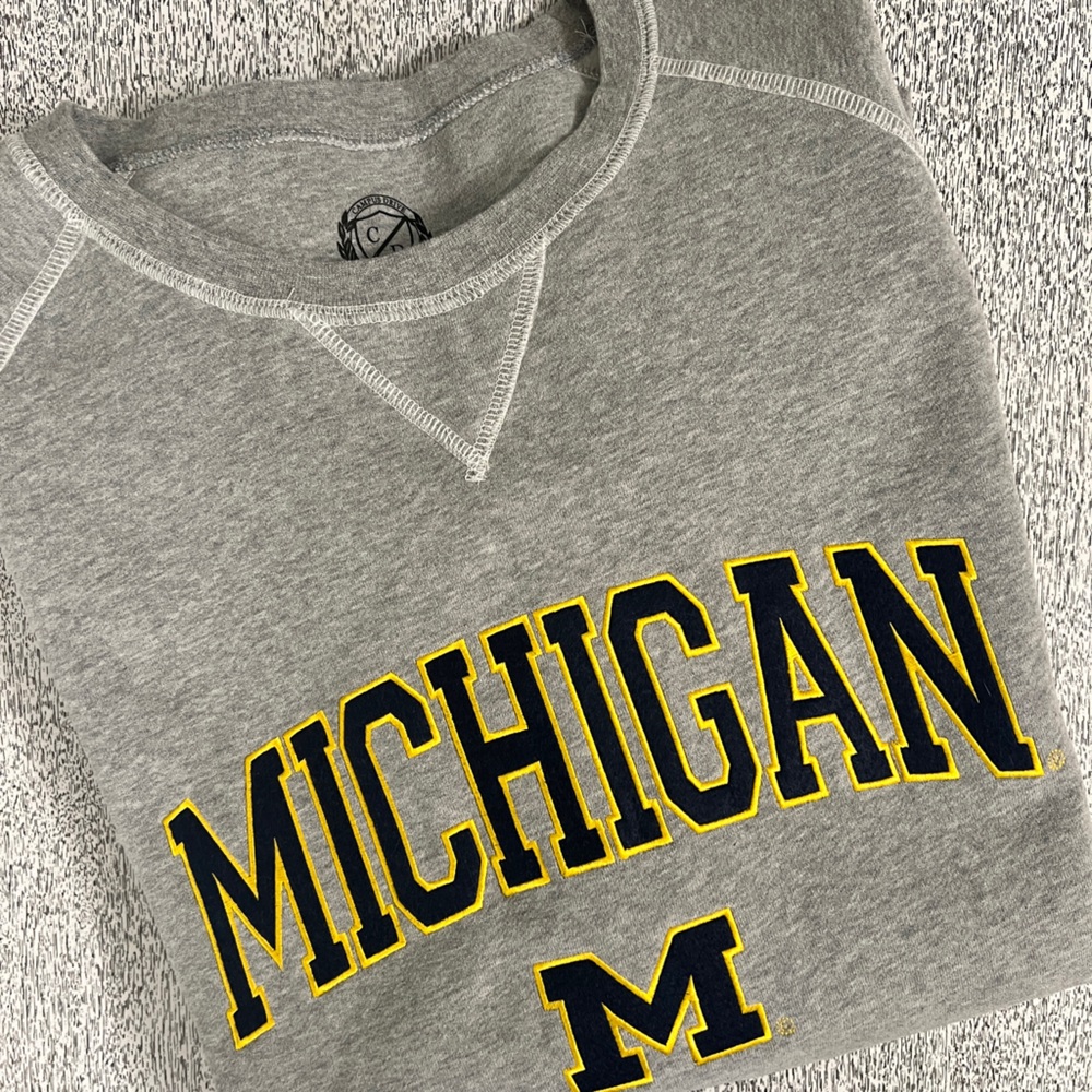 XXL Mens Campus Drive Brand University of Michigan Sweatshirt, EUC, UofM